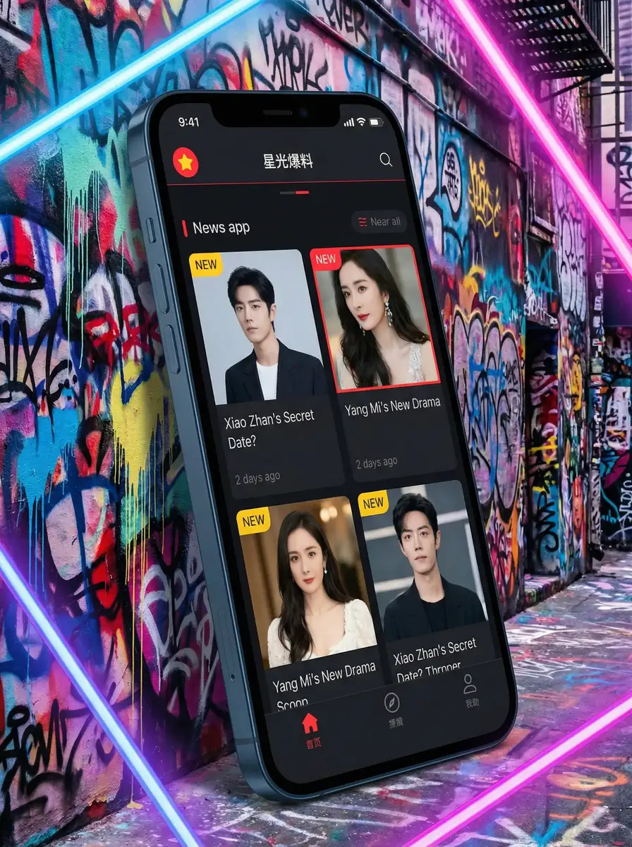 小早川玲子 APP界面展示 - 掌上吃瓜神器